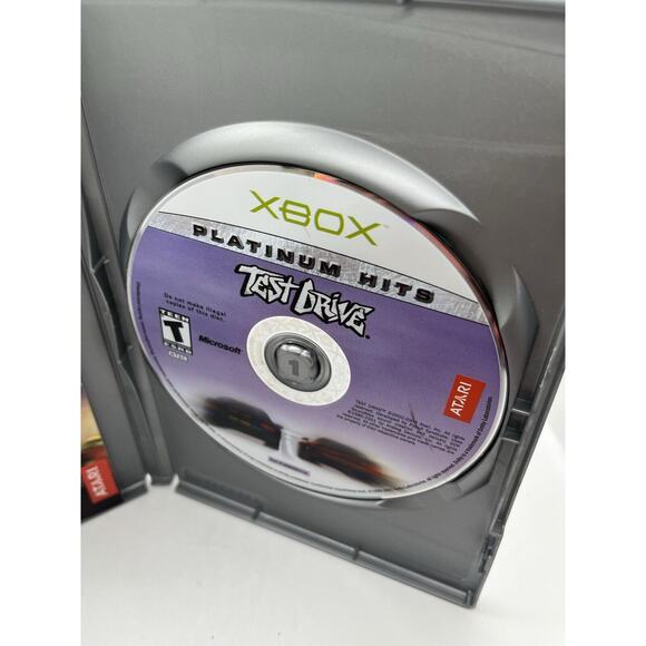 Test Drive Platinum Hits Original Microsoft XBOX Complete - Good Shape - TESTED - Picture 5 of 7